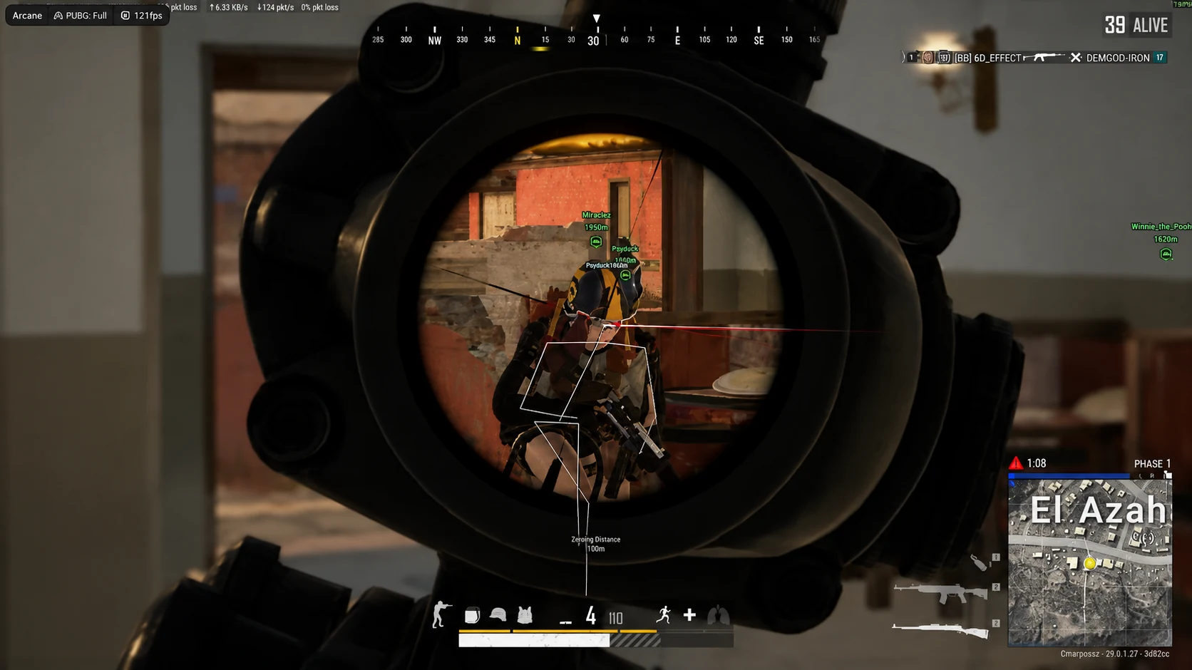 PUBG weapons laid out for a PMC loadout comparison